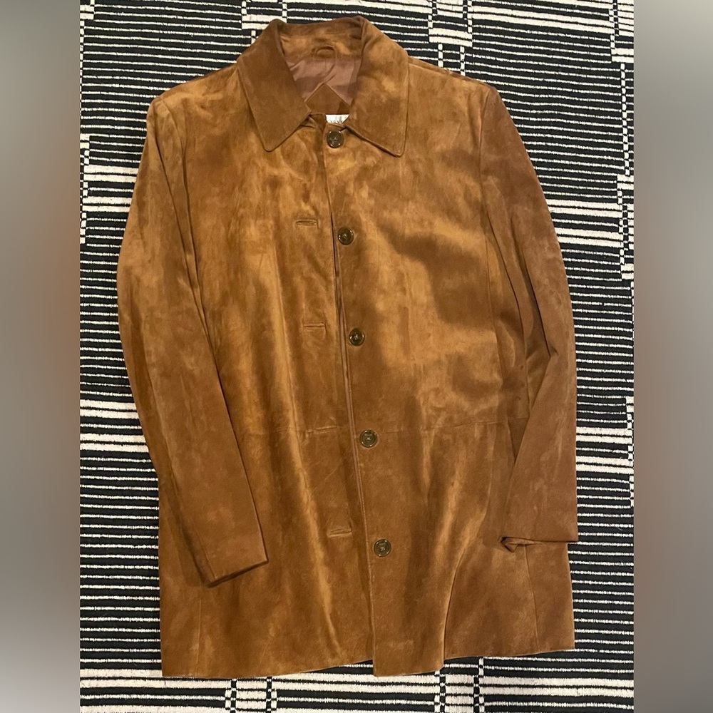 Vintage Valerie Stevens Tan Suede Jacket